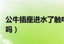 公牛插座進(jìn)水了觸電嗎（插座進(jìn)水后自己會干嗎）
