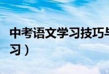 中考語文學(xué)習(xí)技巧與方法（中考語文該怎樣學(xué)習(xí)）