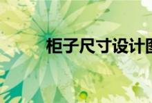 柜子尺寸設(shè)計(jì)圖大全(柜子尺寸)