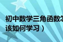 初中數(shù)學三角函數(shù)怎么學（初中數(shù)學三角函數(shù)該如何學習）
