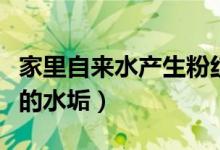 家里自來水產生粉紅色水垢（為什么有粉紅色的水垢）