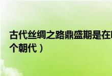 古代絲綢之路鼎盛期是在哪個(gè)朝代（絲綢之路鼎盛時(shí)期在哪個(gè)朝代）