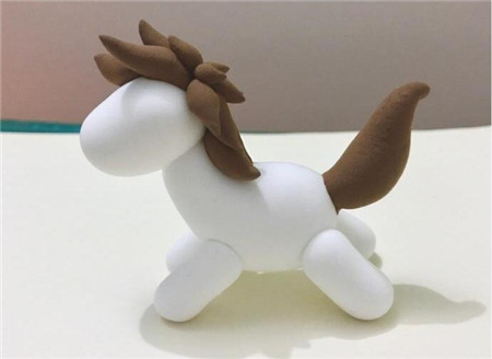 彩泥獨角獸制作教程4