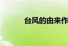 臺風的由來作文（臺風的由來）