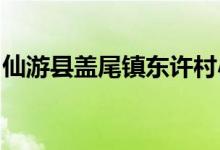 仙游縣蓋尾鎮(zhèn)東許村小太陽(yáng)幼兒園的地址在哪