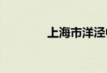 上海市洋涇中學的地址在哪