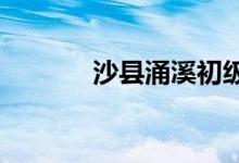 沙縣涌溪初級中學(xué)的地址在哪