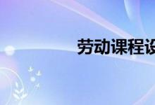 勞動(dòng)課程設(shè)置了哪些內(nèi)容