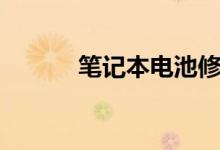 筆記本電池修復（有什么方法）