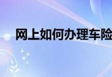 網(wǎng)上如何辦理車險(xiǎn)（網(wǎng)上買車險(xiǎn)怎么樣）