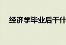 經(jīng)濟(jì)學(xué)畢業(yè)后干什么（就業(yè)方向有哪些）