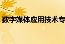 數(shù)字媒體應用技術(shù)專業(yè)學什么（有哪些課程）