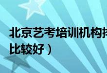 北京藝考培訓(xùn)機構(gòu)排行榜前十(哪些培訓(xùn)中心比較好)
