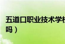 五道口職業(yè)技術(shù)學(xué)校是什么學(xué)校（有這個學(xué)校嗎）