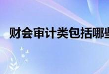 財(cái)會審計(jì)類包括哪些專業(yè)（公考有優(yōu)勢嗎）