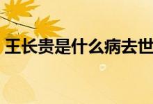 王長(zhǎng)貴是什么病去世的（你有看過(guò)這部劇嗎）