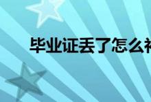 畢業(yè)證丟了怎么補辦（補辦最新政策）