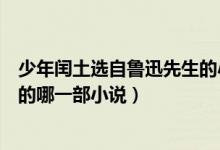 少年閏土選自魯迅先生的小說(shuō)什么（少年閏土選自魯迅先生的哪一部小說(shuō)）