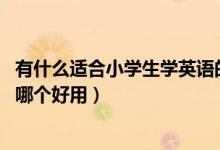 有什么適合小學(xué)生學(xué)英語的軟件?（小學(xué)生學(xué)英語的軟件app哪個好用）