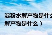 淀粉水解產(chǎn)物是什么能使溴水褪色嗎（淀粉水解產(chǎn)物是什么）