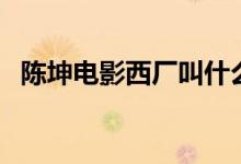 陳坤電影西廠叫什么（該劇的主演都有誰(shuí)）
