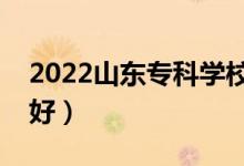 2022山東?？茖W(xué)校排名（哪些大專院校比較好）