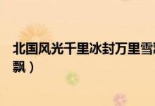 北國風光千里冰封萬里雪飄原文（北國風光千里冰封萬里雪飄）