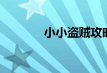 小小盜賊攻略（是什么劇情）