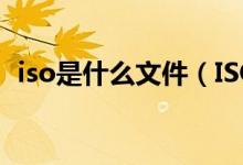 iso是什么文件（ISO格式文件特點是什么）