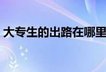 大專生的出路在哪里（?？粕厴I(yè)后的出路）