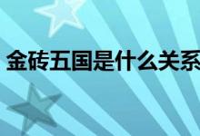 金磚五國是什么關(guān)系（金磚五國是什么意思）