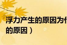 浮力產(chǎn)生的原因為什么不考慮重力（浮力產(chǎn)生的原因）