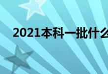 2021本科一批什么時候錄?。ㄤ浫r間）