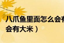 八爪魚(yú)里面怎么會(huì)有大米呢（八爪魚(yú)里面怎么會(huì)有大米）