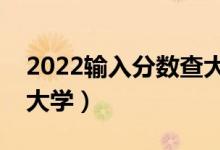 2022輸入分數(shù)查大學(xué)的免費網(wǎng)站（智能匹配大學(xué)）