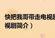 快把我哥帶走電視劇演員表（快把我哥帶走電視劇簡介）