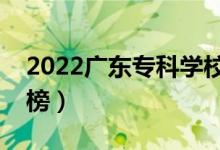2022廣東?？茖W校排名（最新高職院校排行榜）