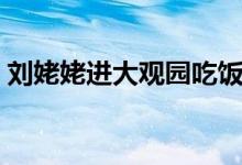 劉姥姥進(jìn)大觀園吃飯（劉姥姥進(jìn)大觀園出自）
