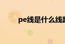 pe線是什么線路（pe線是什么線）