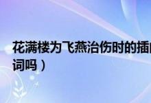 花滿(mǎn)樓為飛燕治傷時(shí)的插曲背景音樂(lè)是什么歌（有完整的歌詞嗎）