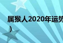 屬猴人2020年運(yùn)勢(shì)運(yùn)程（屬猴運(yùn)勢(shì)精準(zhǔn)解析）