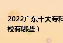 2022廣東十大專(zhuān)科學(xué)校排名（最好的大專(zhuān)院校有哪些）