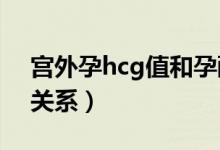 宮外孕hcg值和孕酮（宮外孕孕酮HCG對照關(guān)系）