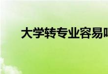 大學轉(zhuǎn)專業(yè)容易嗎（轉(zhuǎn)專業(yè)的優(yōu)缺點）
