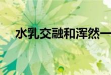 水乳交融和渾然一體的區(qū)別（水乳交融）