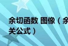 余切函數(shù) 圖像(余切函數(shù)的圖像性質(zhì)以及相關(guān)公式)