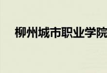 柳州城市職業(yè)學院怎么樣（好還是不好）