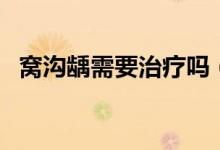 窩溝齲需要治療嗎（窩溝齲不管它可以嗎）
