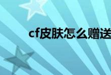 cf皮膚怎么贈送（cf皮膚怎么裝備）