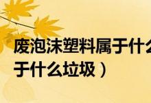 廢泡沫塑料屬于什么垃圾分類(lèi)（廢泡沫塑料屬于什么垃圾）